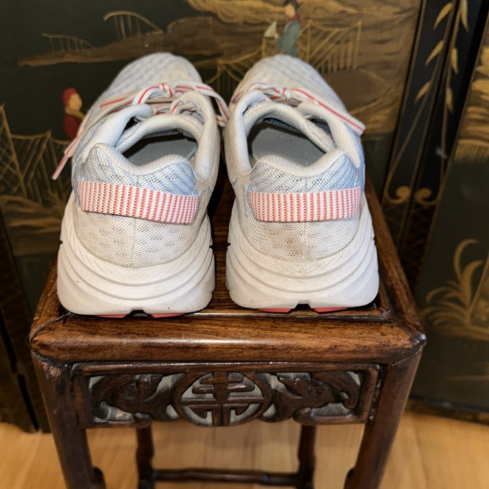 HOKA One One Womens 7.5 Running Shoe Placid Blue Plein Air Rincon 1102875 *523 - Picture 4 of 12